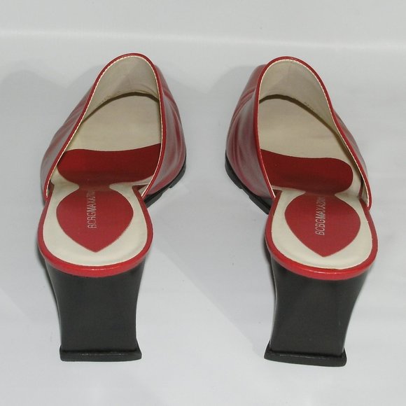 BCBG Maxazria Square Toe Heels Size A27 - Picture 4 of 7